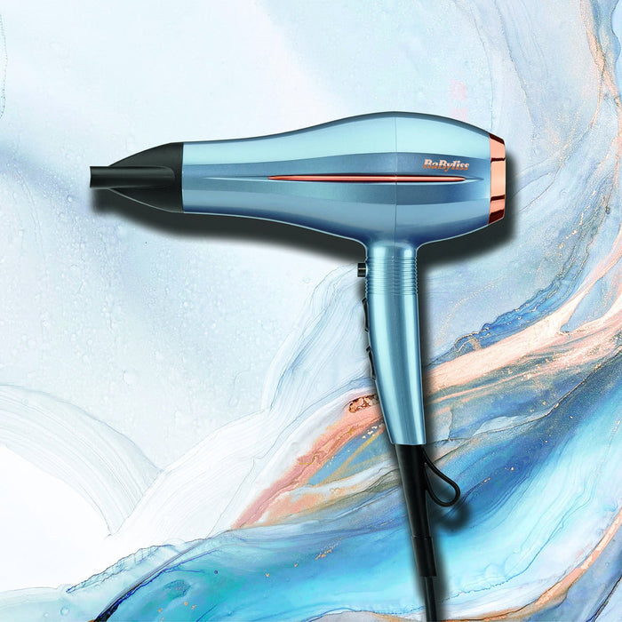 EAN 3030050192964 - BaByliss Denim Luxe secador 2200 W Azul, Cobre imagen 2