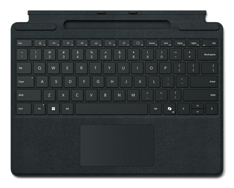 EAN 196388356485 - Microsoft Surface Pro Keyboard with pen storage for Business AZERTY Francés Microsoft Cover port Negro imagen 1