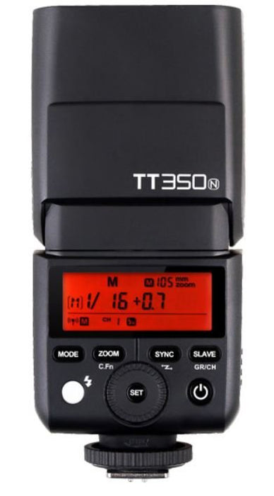 EAN 6952344211076 - Godox TT350N Flash compacto Negro imagen 1