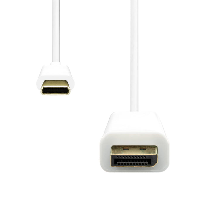 EAN 5714590106237 - ProXtend USBC-DP-001W adaptador de cable de vídeo 1 m USB Tipo C DisplayPort Blanco imagen 2