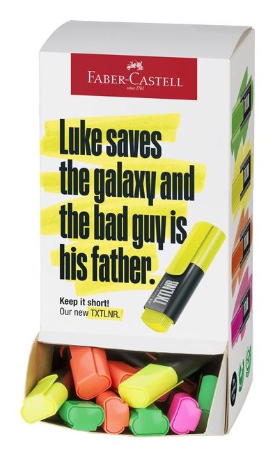EAN 4005401542001 - Faber-Castell TXTLNR marcador 60 pieza(s) Punta redonda Multicolor imagen 1