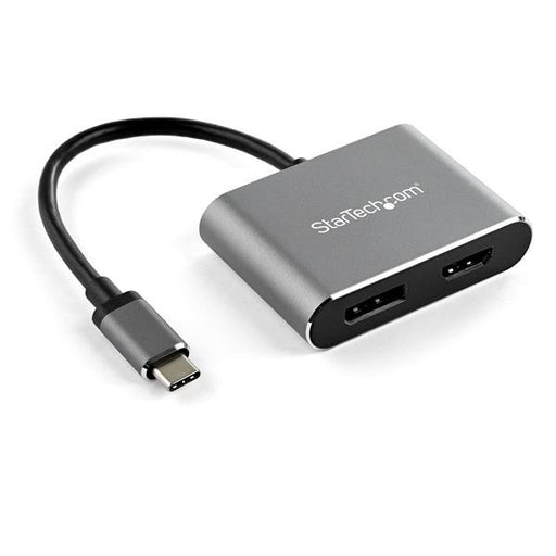 EAN 0065030884433 - StarTech.com CDP2DPHD Adaptador gráfico USB 3840 x 2160 Pixeles Negro, Gris imagen 1