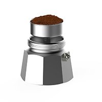 EAN 8002617007405 - Bialetti DCDESIGN07 jarra Alrededor Vidrio Negro, Transparente imagen 3