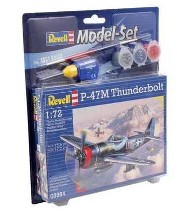 EAN 4009803639840 - Revell P-47M Thunderbolt Maqueta de avión de ala fija Kit de montaje 1:72 imagen 1