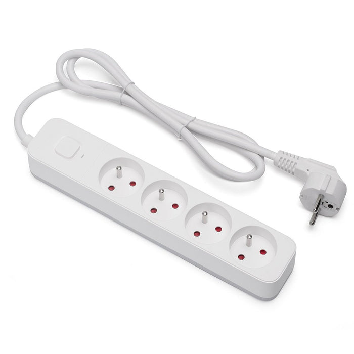 EAN 5901986047834 - Savio Power strip 4 sockets 3m white LZ-08 4 salidas AC Tipo E Blanco imagen 7