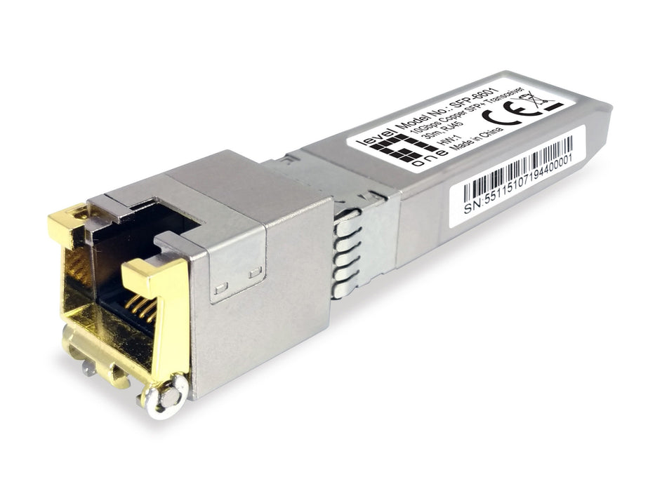 EAN 4015867222560 - LevelOne SFP-6601 red modulo transceptor Cobre 10000 Mbit/s SFP+ imagen 1