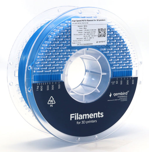EAN 8716309131728 - Gembird 3DP-PETG1.75HY-01-B material de impresión 3d Polietileno tereftalato glico (PETG) Azul 1 kg imagen 2