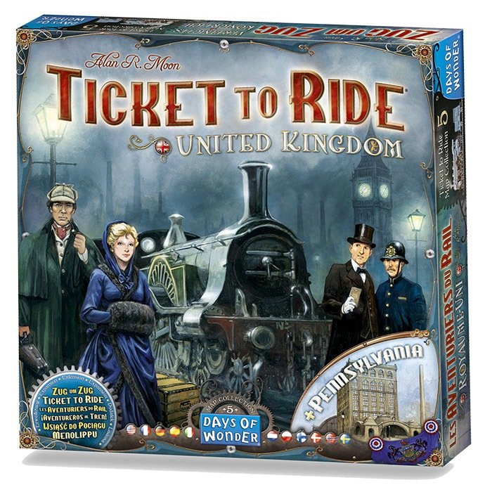 EAN 824968817773 - Asmodee Ticket to Ride Map Collection #5 United Kingdom imagen 1