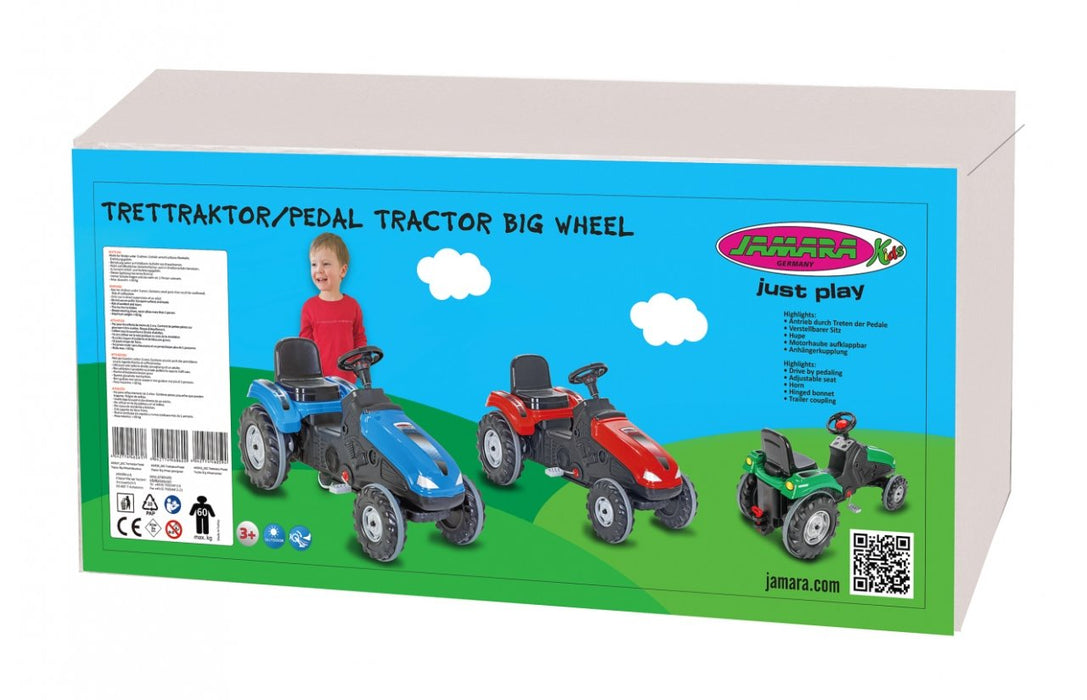 EAN 4042774460617 - Jamara Pedal Tractor Big Wheel Correpasillos con forma de tractor imagen 3