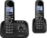 EAN 3700601423358 - amplicomms BigTel 1582 Duo Teléfono DECT Identificador de llamadas Negro imagen 1