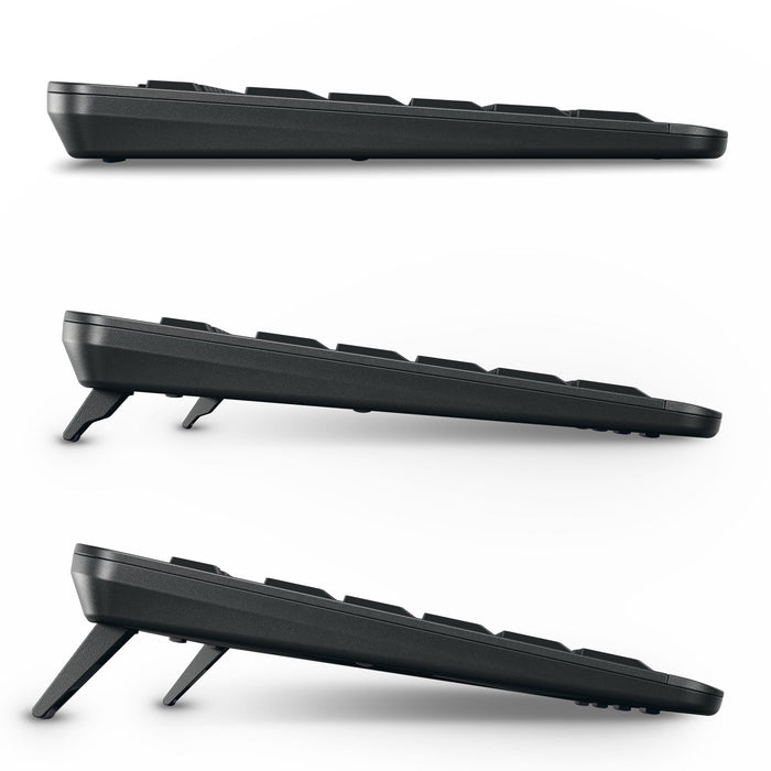 EAN 4025112119026 - CHERRY Stream keyboard ultimate teclado Hogar / Oficina USB + RF Wireless + Bluetooth QWERTZ Alemán Negro imagen 5