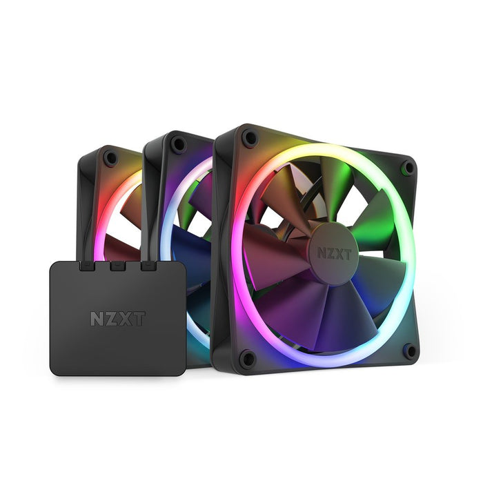 EAN 5060301699964 - NZXT F120 RGB Triple Pack Carcasa del ordenador Ventilador 12 cm Negro 3 pieza(s) imagen 1