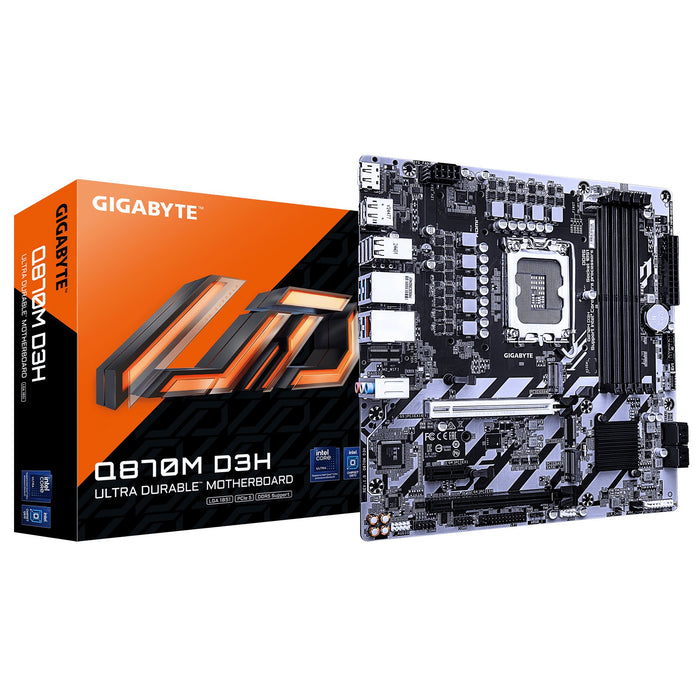 EAN 4719331876982 - GIGABYTE Q870M D3H placa base Intel Q870 LGA 1851 (Socket V1) micro ATX imagen 1