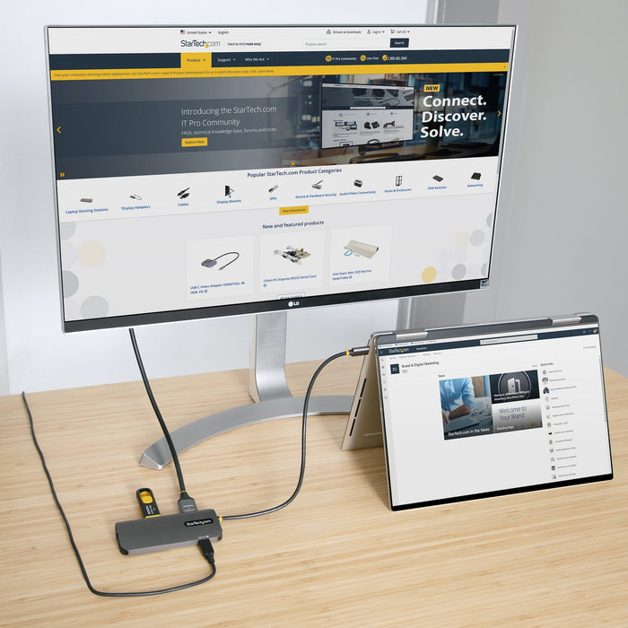 EAN 0065030897372 - StarTech.com 127B-USBC-MULTIPORT base para portátil y replicador de puertos Alámbrico USB 3.2 Gen 1 (3.1  imagen 11