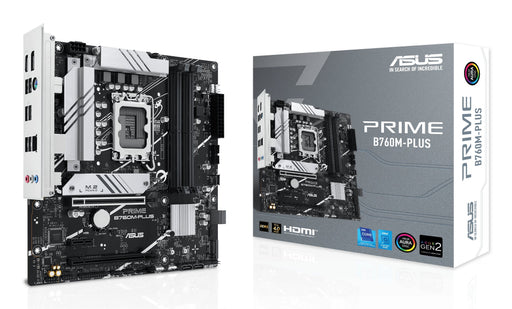 EAN 4711387469910 - ASUS PRIME B760M-PLUS Intel B760 LGA 1700 micro ATX imagen 1
