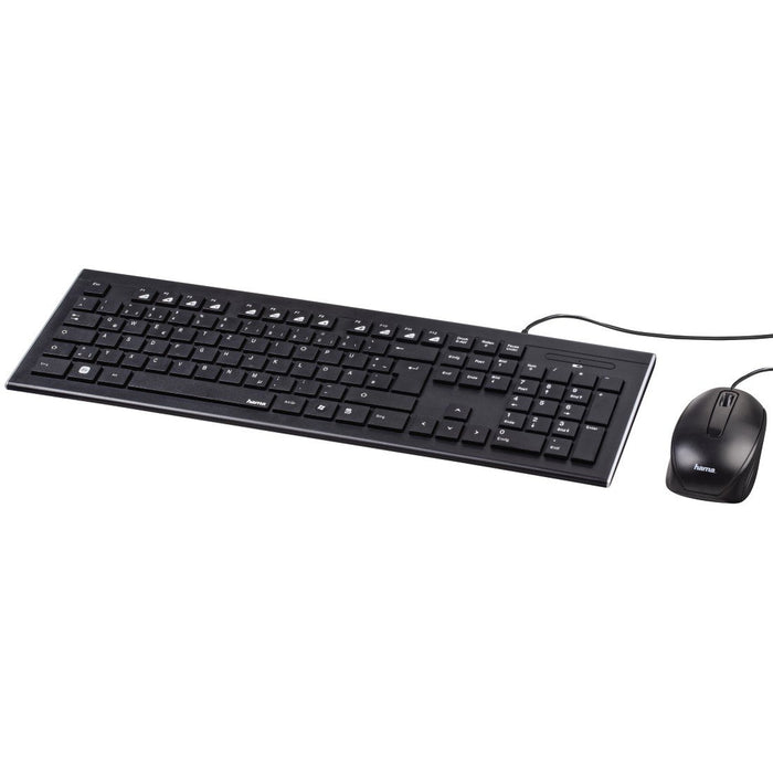 EAN 4047443358905 - Hama Cortino teclado Ratón incluido Universal USB imagen 1