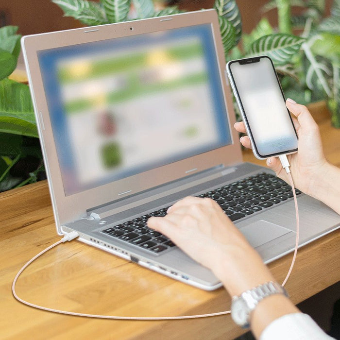 EAN 4052792077988 - LogiLink CU0343 cable USB USB 2.0 1,5 m USB C Rosa imagen 3