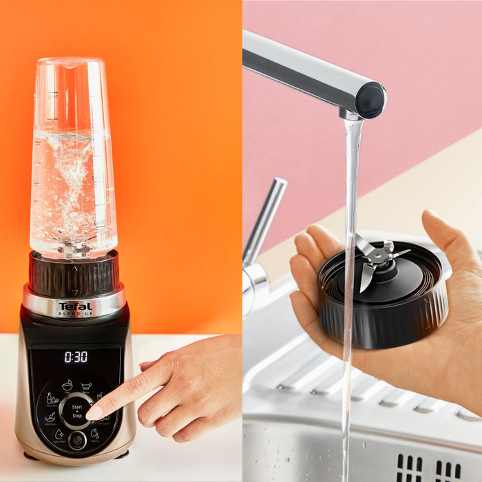 EAN 3016667293966 - Tefal Blend Up BL190AF0 licuadora 0,85 L Batidora de vaso 1000 W Beige, Negro, Transparente imagen 9