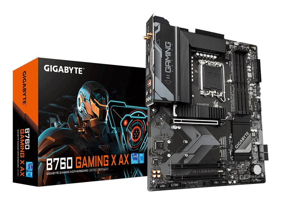 EAN 4719331851774 - GIGABYTE B760 GAMING X AX placa base Intel B760 Express LGA 1700 ATX imagen 1