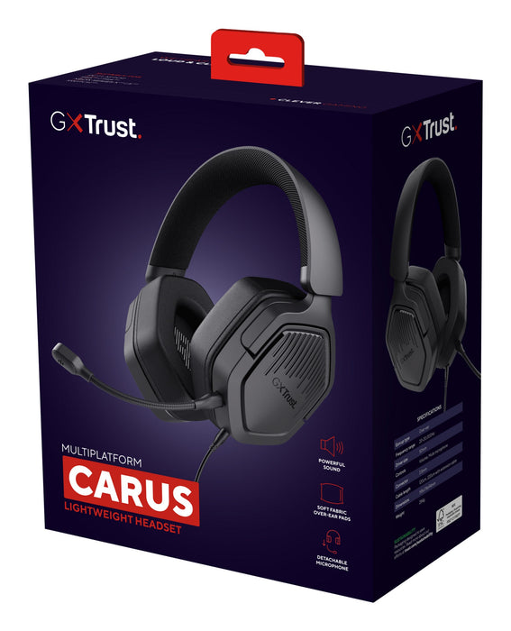 EAN 8713439254471 - Trust GXT492 Carus Auriculares Alámbrico Diadema Juego Negro imagen 9