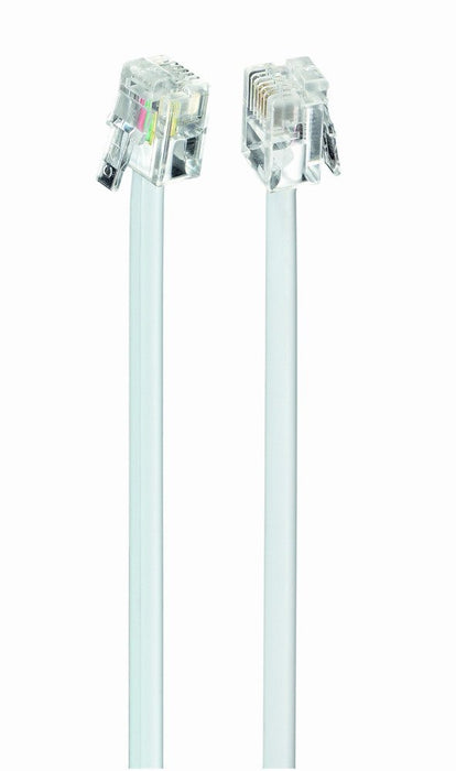 EAN 8716309017480 - Gembird TC6P4C-3M cable telefónico Blanco imagen 1