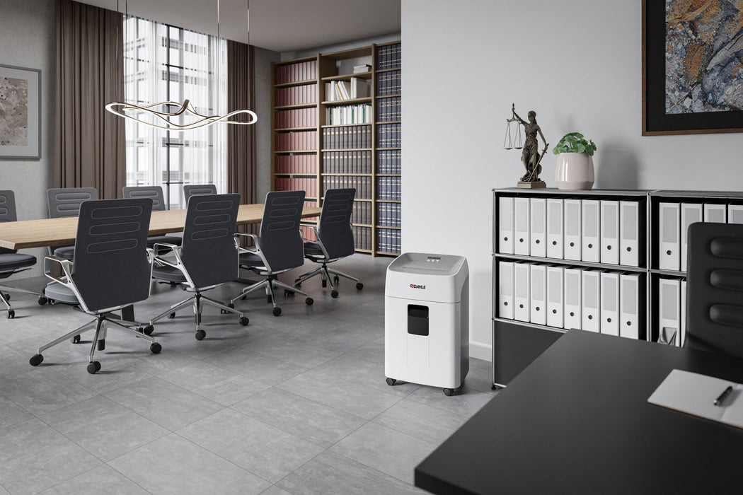 EAN 4009729079157 - Dahle Deskside 504P triturador de papel Microcorte 60 dB 24 cm Gris, Blanco imagen 5