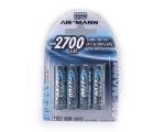 EAN 4013674030842 - Ansmann Blister 4 X Accu, AA, 2700mAh AA / HR6 Níquel-metal hidruro (NiMH) imagen 2