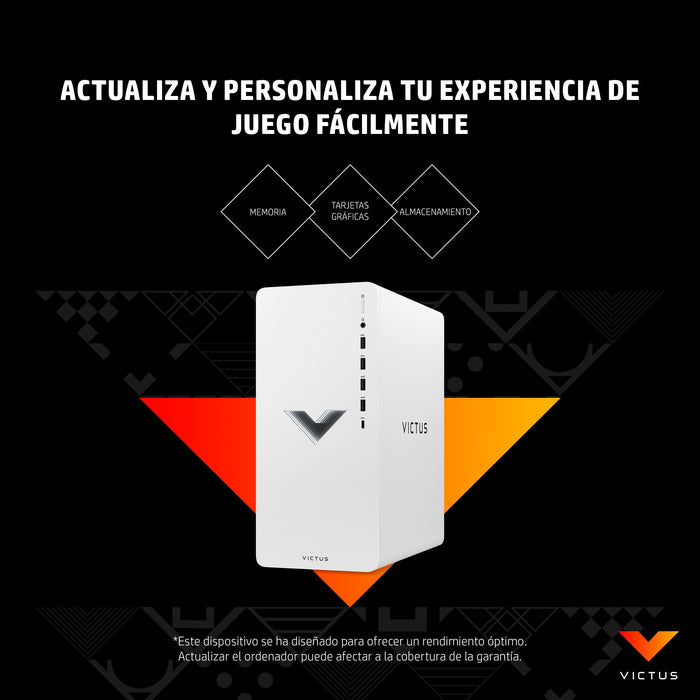 EAN 0196786500459 - Victus by HP 0108ns PC AMD Ryzen™ 5 5600G 16 GB DDR4-SDRAM 512 GB SSD AMD Radeon RX 6400 Windows 11 Home  imagen 22