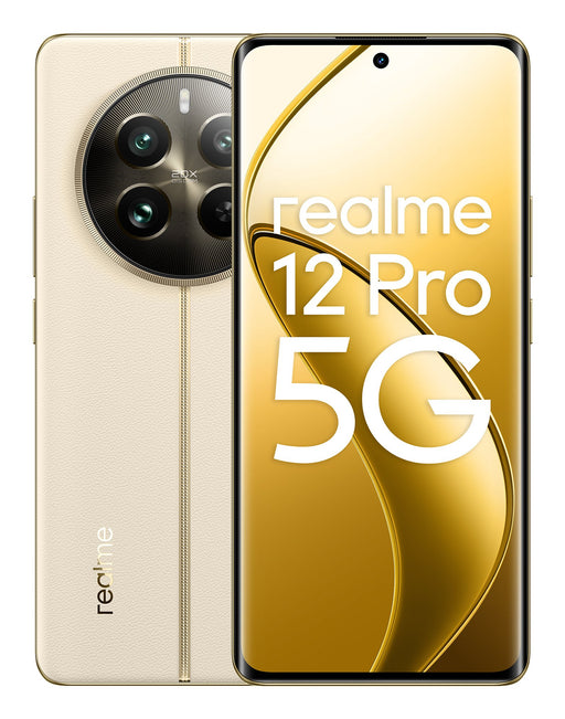 EAN 6941764422506 - realme 12 Pro 17 cm (6.7") SIM doble Android 14 5G USB Tipo C 12 GB 256 GB 5000 mAh Beige imagen 1