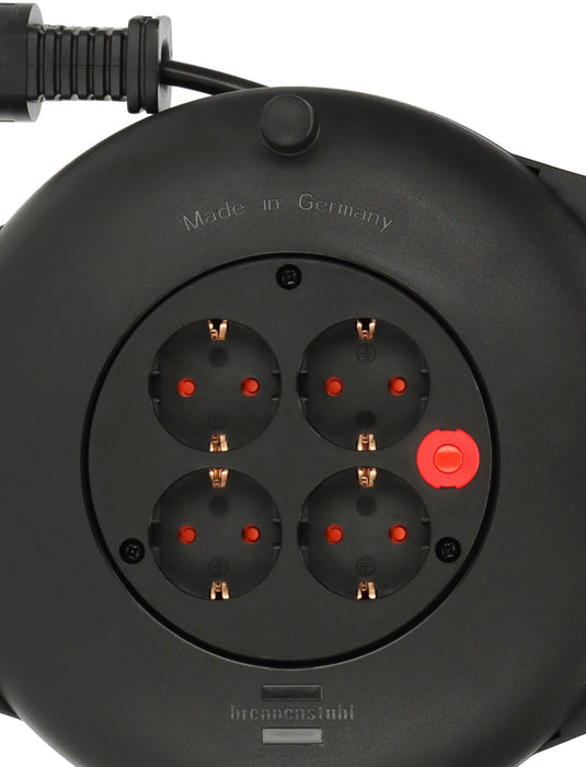 EAN 4007123687121 - Brennenstuhl 1093900 base múltiple 10 m 4 salidas AC Interior Negro imagen 4