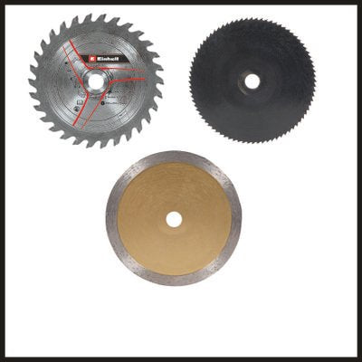 EAN 4006825646054 - Einhell TC-CS 89 8,9 cm Negro, Rojo, Plata 7200 RPM 600 W imagen 5