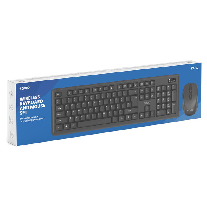 EAN 5901986049920 - Savio KB-04 teclado Hogar / Oficina USB QWERTY Inglés internacional Negro imagen 6