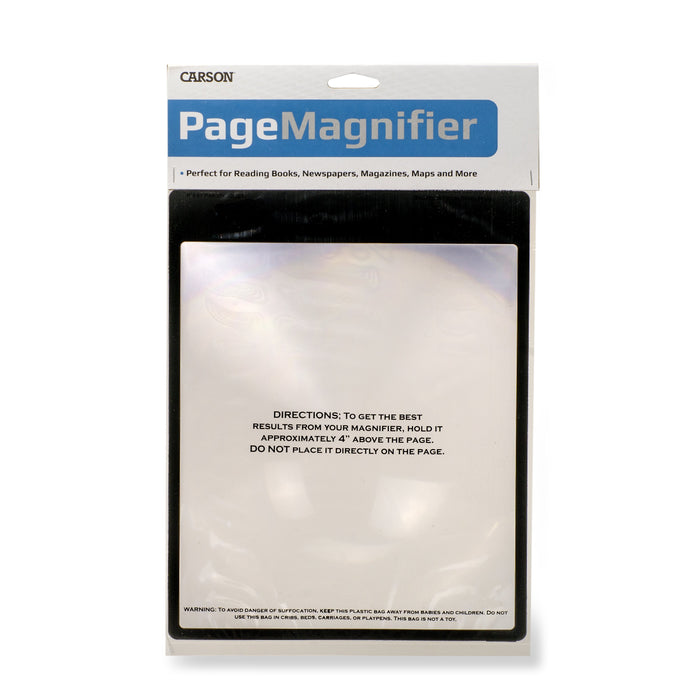 EAN 0750668001658 - Carson MAGNISHEET lente de aumento y lupa 2x Negro imagen 4
