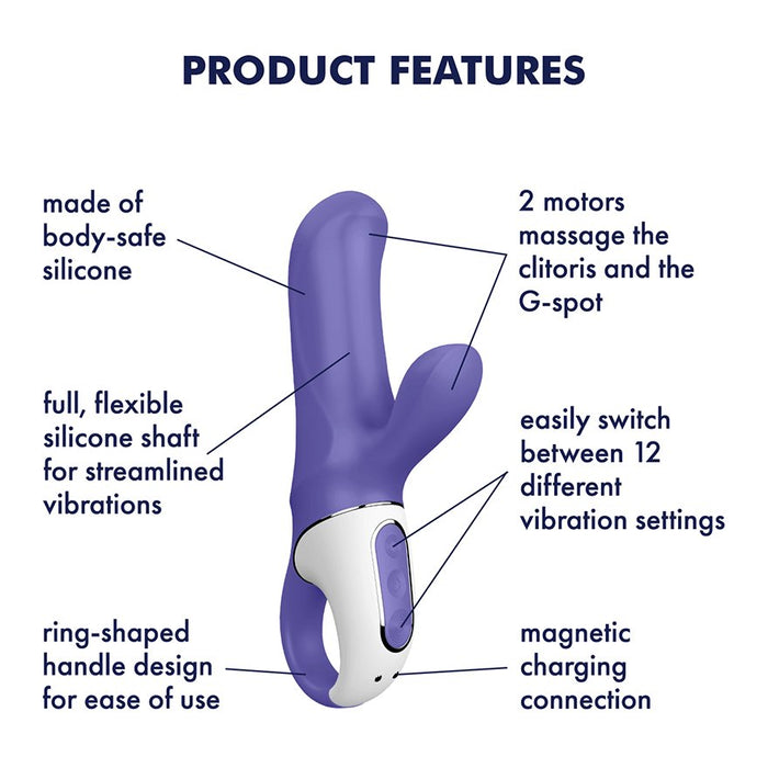 EAN 4049369016464 - Satisfyer Magic Bunny Vibrador conejito Ambidextro imagen 6
