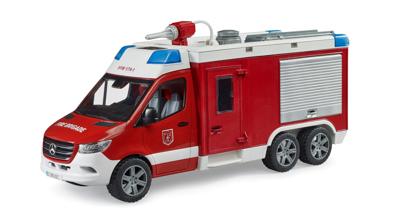 EAN 4001702026806 - BRUDER MB Sprinter Fire engine imagen 1