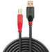 EAN 4002888427616 - Lindy 42761 cable USB USB 2.0 10 m USB A USB B Negro, Rojo imagen 3