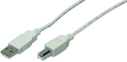 EAN 4260113560303 - LogiLink 1.8m USB 2.0 cable USB 1,8 m USB A USB B Gris imagen 1