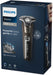 EAN 8720689008600 - Philips SHAVER Series 5000 S5886/38 afeitadora Máquina de afeitar de rotación Recortadora Negro, Marrón imagen 2