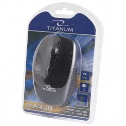 EAN 5901299901816 - TITANUM TM110K ratón Oficina Ambidextro USB tipo A Óptico 1000 DPI imagen 3