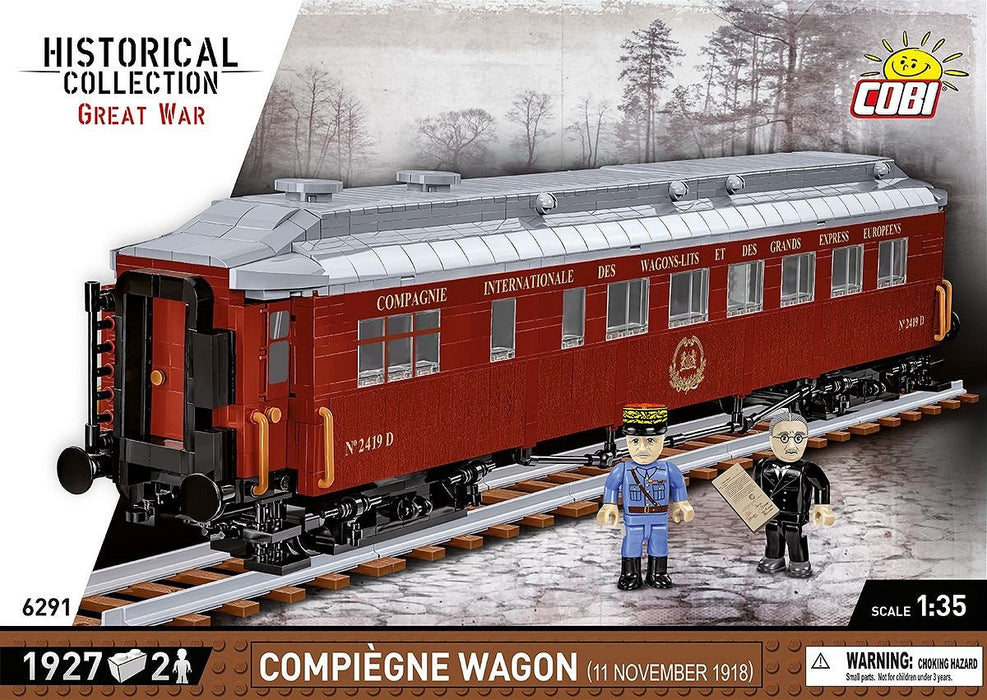 EAN 5902251062910 - COBI Compiègne Wagon (11 November 1918) imagen 3