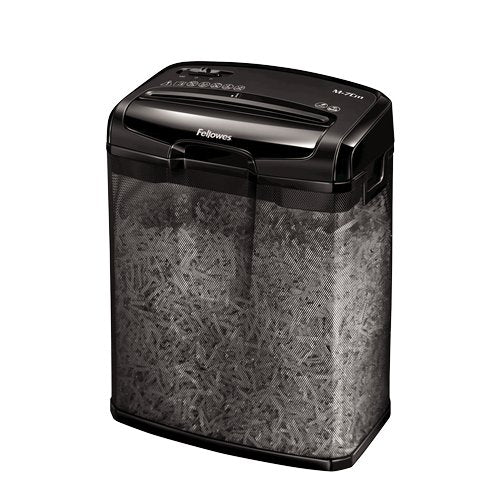 EAN 0043859728510 - Fellowes M-7Cm triturador de papel Corte en partículas Negro imagen 1