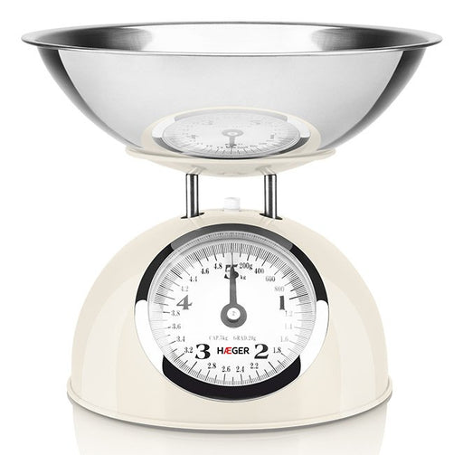 EAN 5608475032219 - Haeger KS-CME.009A báscula de cocina Crema de color, Acero inoxidable Encimera Alrededor Báscula de cocin imagen 1