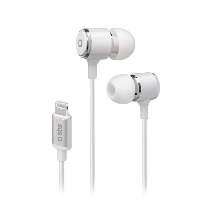 EAN 8018417253072 - SBS TEINEARLIGHTW auricular y casco Auriculares Alámbrico Dentro de oído Llamadas/Música Blanco imagen 2