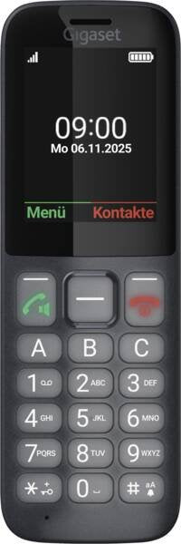 EAN 4255781906416 - Gigaset Comfort 600 SIM 6,1 cm (2.4") 118 g Negro, Gris imagen 2
