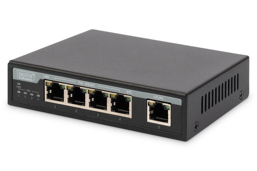 EAN 4016032390275 - Digitus DN-95330 switch No administrado Gigabit Ethernet (10/100/1000) Energía sobre Ethernet (PoE) Negro imagen 1