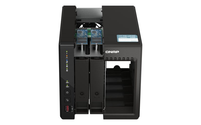EAN 4711103082171 - QNAP TS-253E NAS Torre Intel® Celeron® J6412 8 GB 0 TB QNAP QTS Negro imagen 3