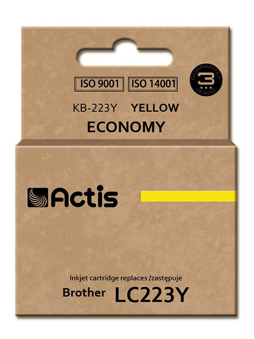 EAN 5901443108801 - Actis cartridge KB-223Y replacement Brother LC223Y Standard 10 ml - Kompatibel - Tintenpatrone cartucho d imagen 1