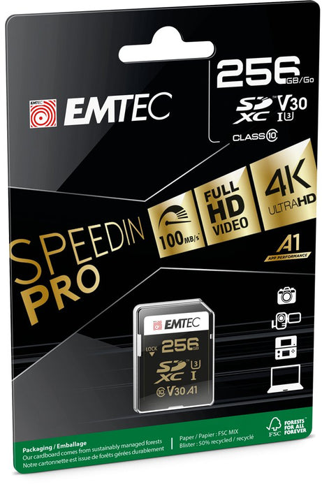 EAN 3126170155245 - Emtec ECMSD256GXC10SP memoria flash 256 GB SDXC UHS-I Clase 10 imagen 2