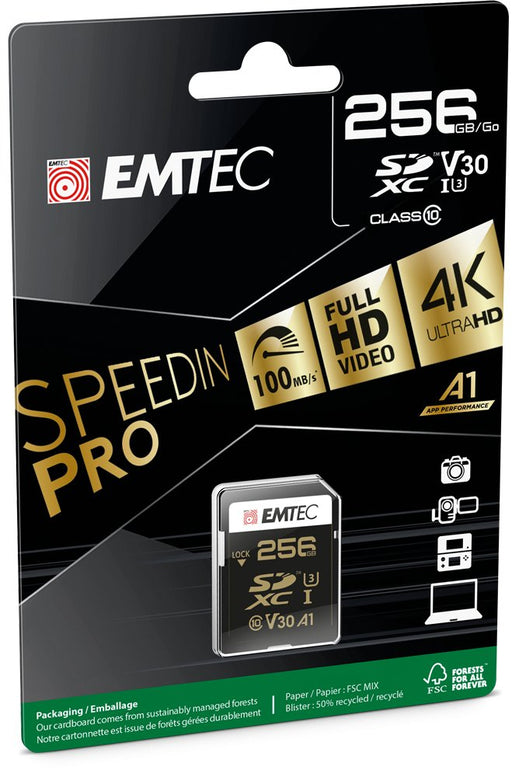 EAN 3126170155245 - Emtec ECMSD256GXC10SP memoria flash 256 GB SDXC UHS-I Clase 10 imagen 2