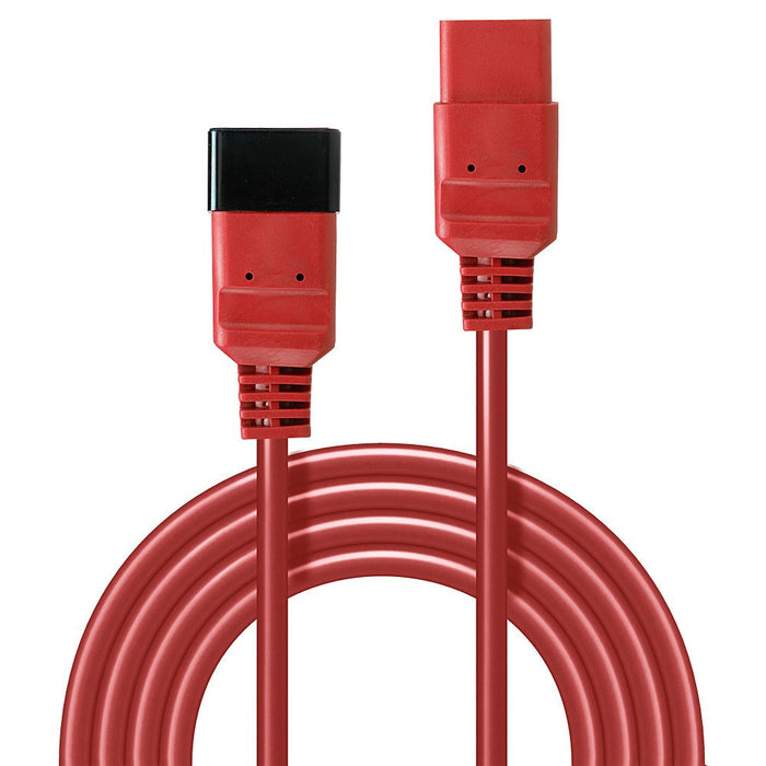 EAN 4002888301237 - Lindy 30123 cable de transmisión Rojo 1 m C19 acoplador C20 acoplador imagen 2